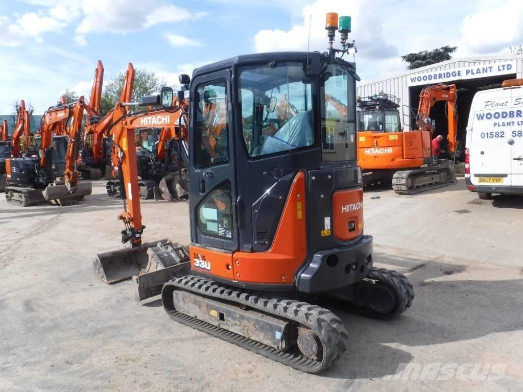 Hitachi ZX 33 U-6 Minigravere <7t