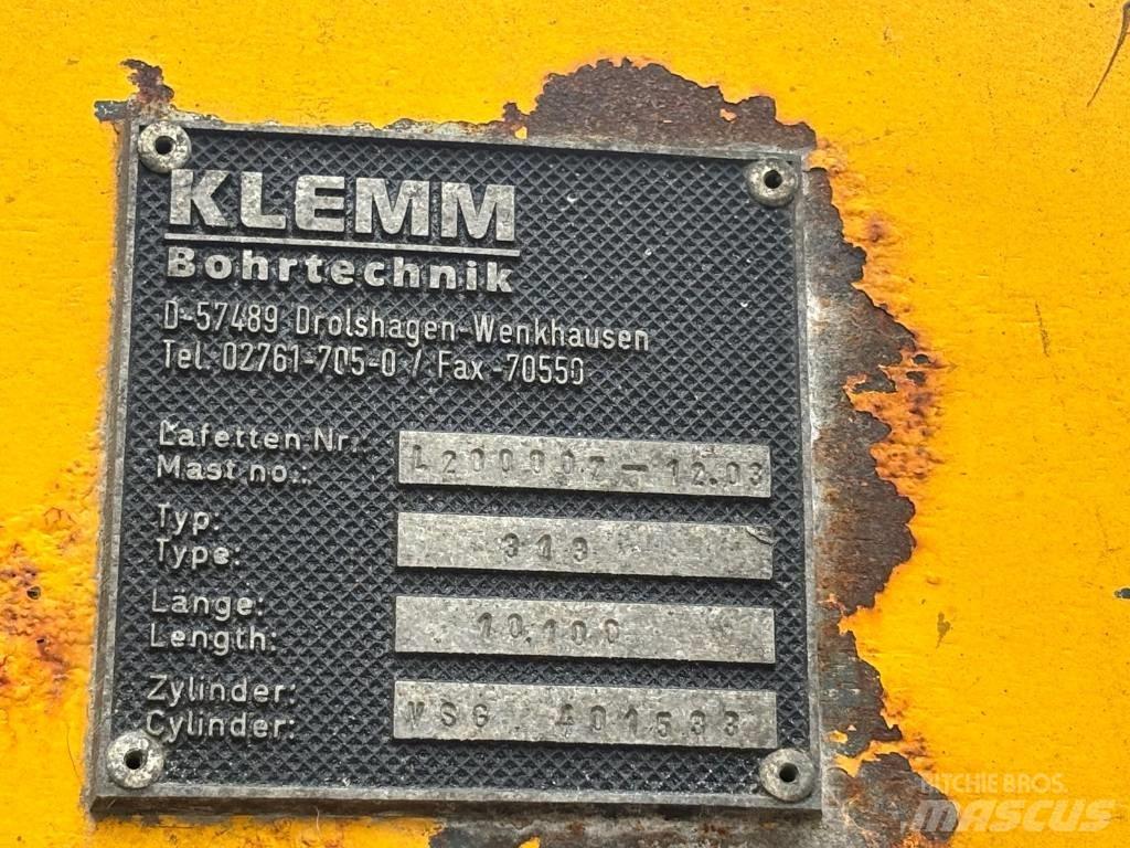 Klemm KR 807-4 Fundamenterings rigger