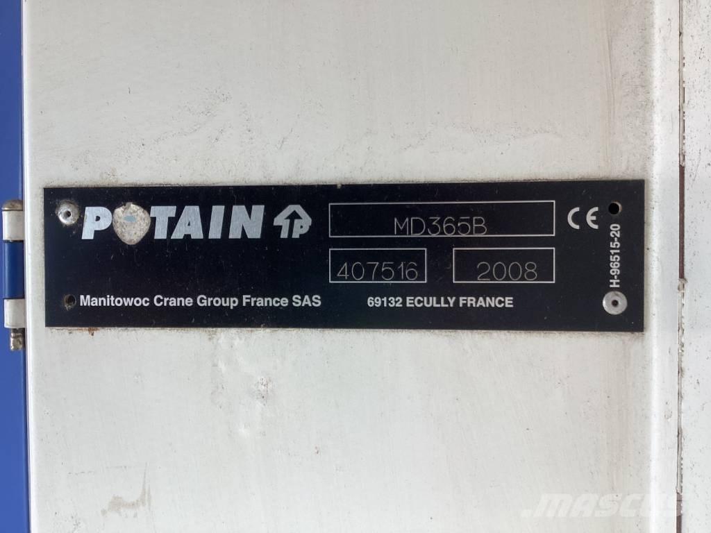 Potain MD365B Bygge- og tårnkraner