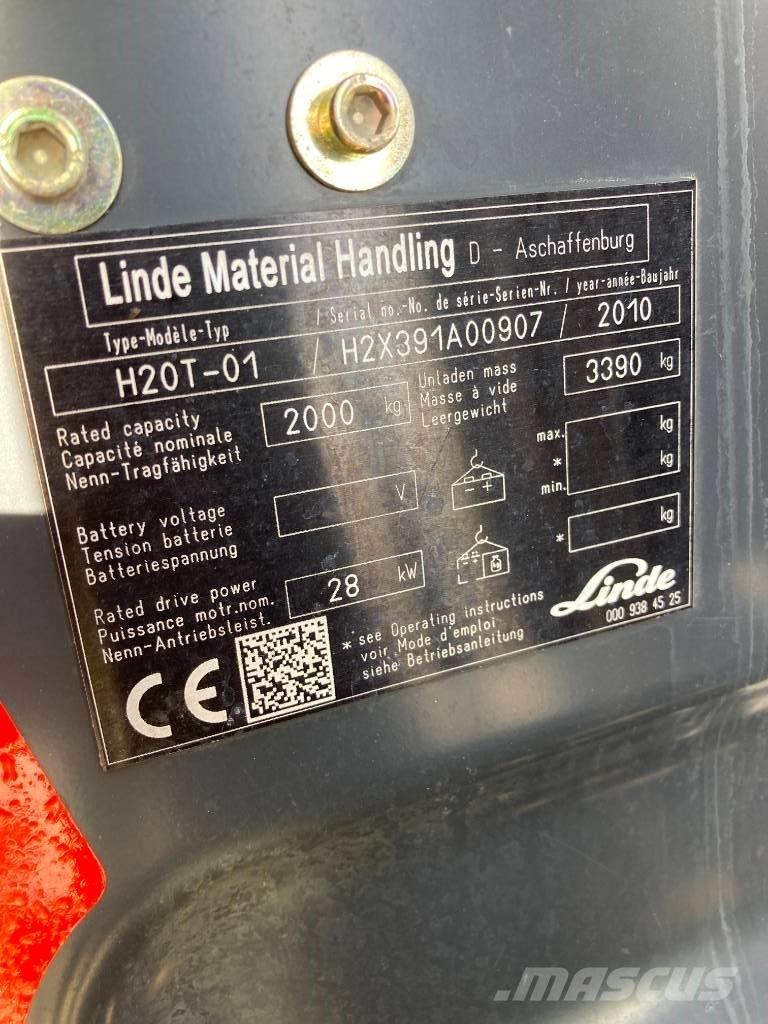 Linde H20T/391 Propan trucker