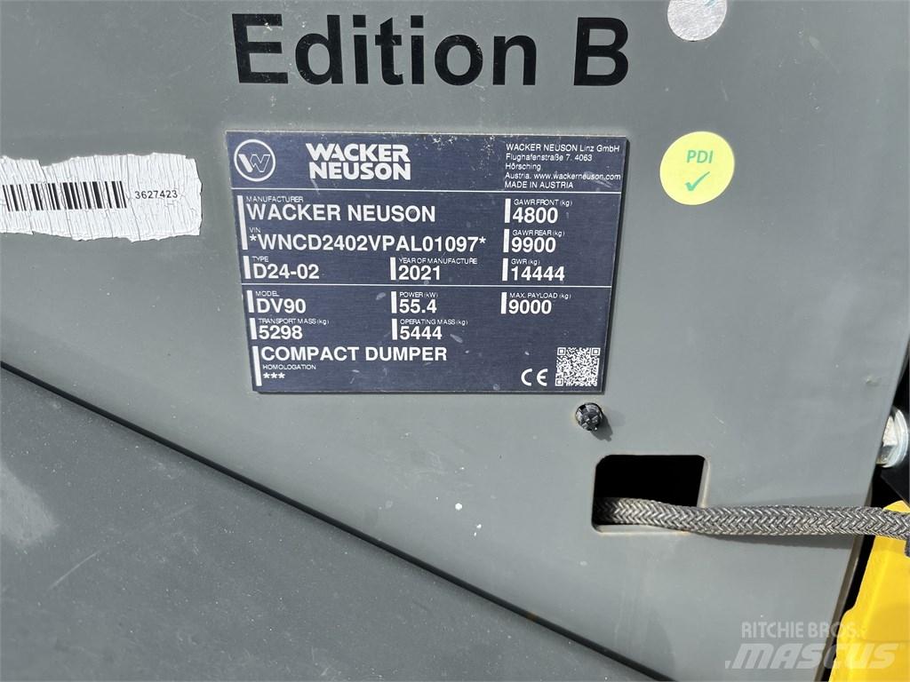 Wacker Neuson DV 90 Tipptrucker