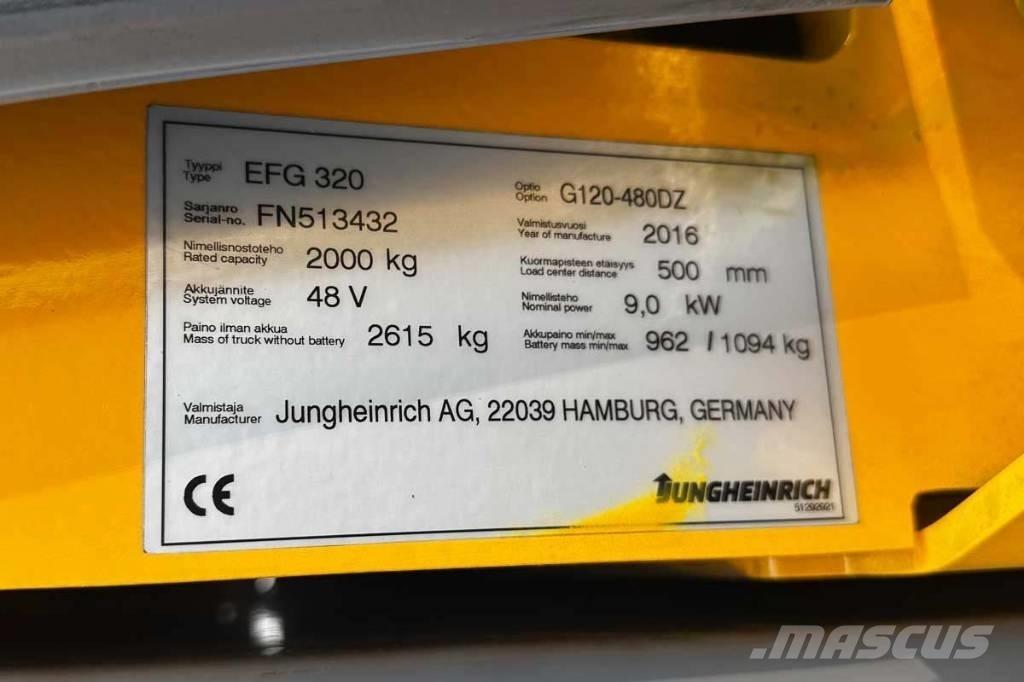 Jungheinrich EFG 320 Elektriske trucker