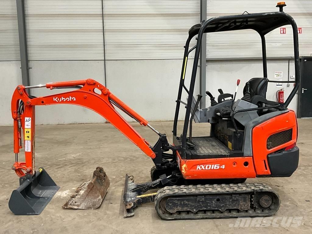 Kubota KX 016-4 Minigravere <7t