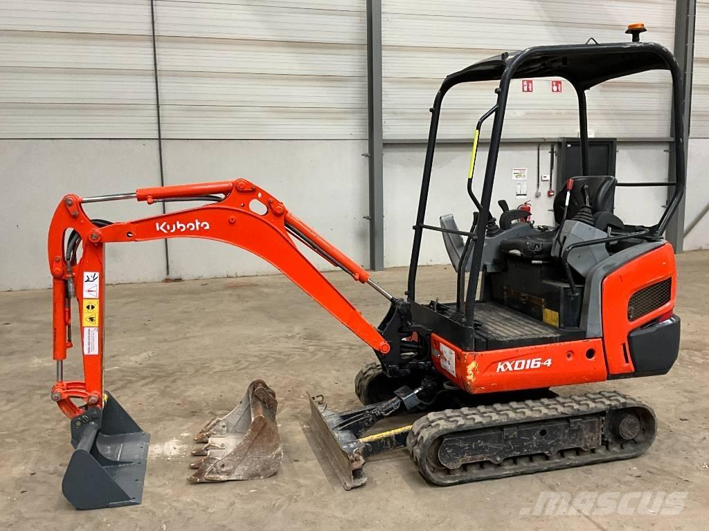 Kubota KX 016-4 Minigravere <7t