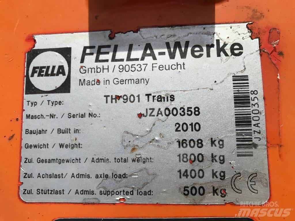 Fella TH 901 TRANS . Raker og høyvendere