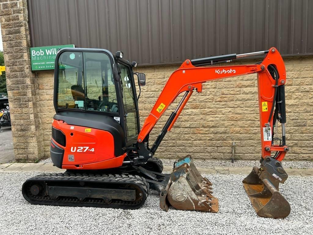 Kubota U27-4 Minigravere <7t