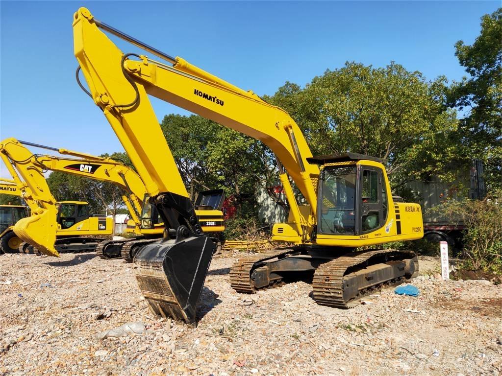Komatsu PC 200-6 Beltegraver