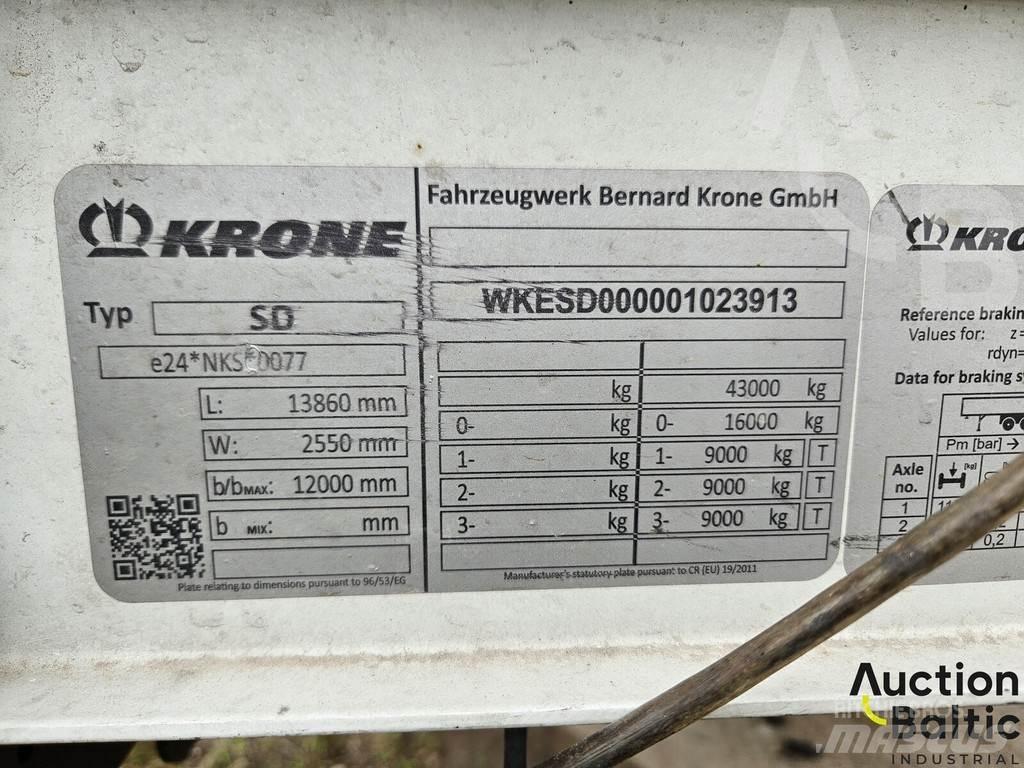 Krone SK 3855 Gardintrailer