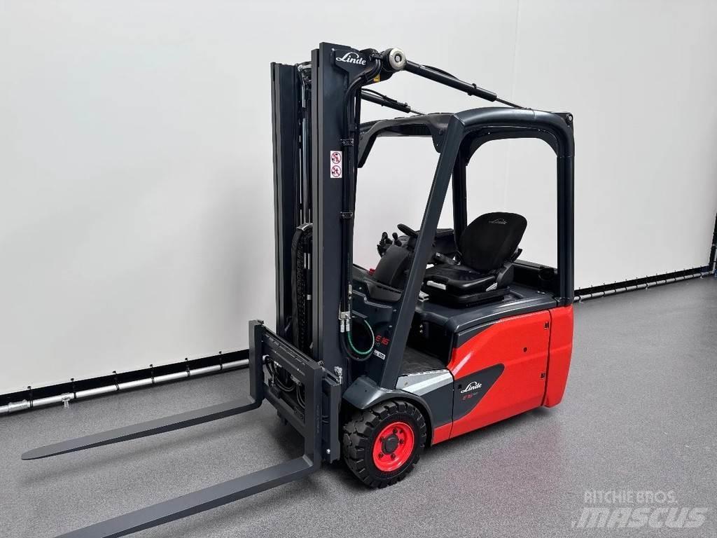 Linde 386 E 16-02 Elektriske trucker