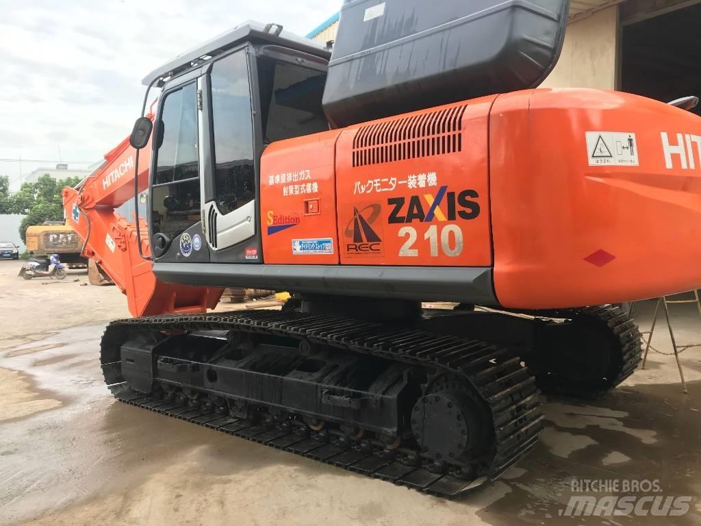 Hitachi ZX 210 Beltegraver