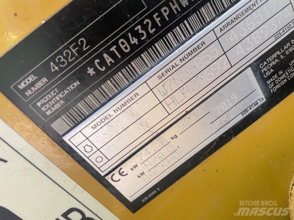 CAT 432 F Traktorgravere