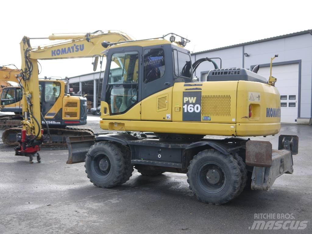 Komatsu PW 160-7E0 Hjulgravere