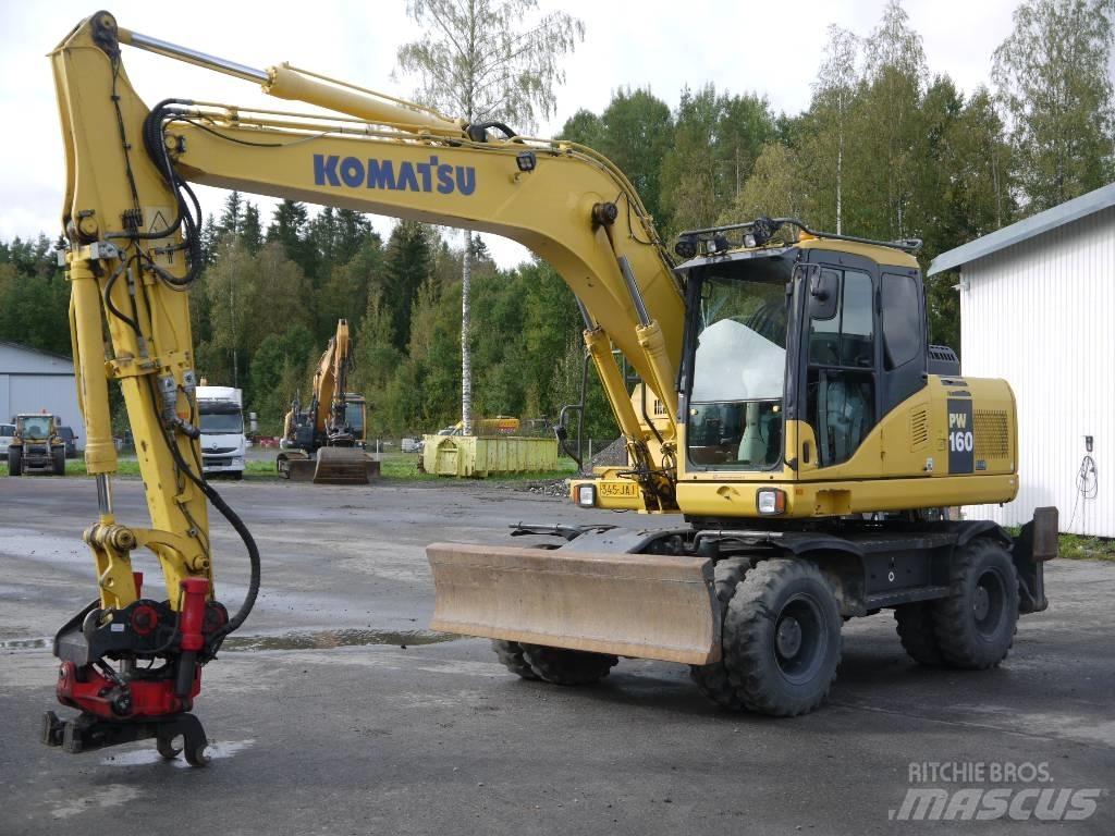 Komatsu PW 160-7E0 Hjulgravere