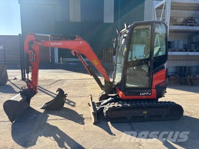 Kubota U 27-4 Minigravere <7t