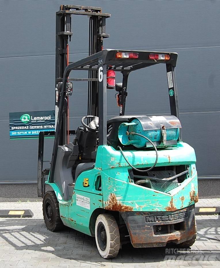 Mitsubishi FG15N Propan trucker