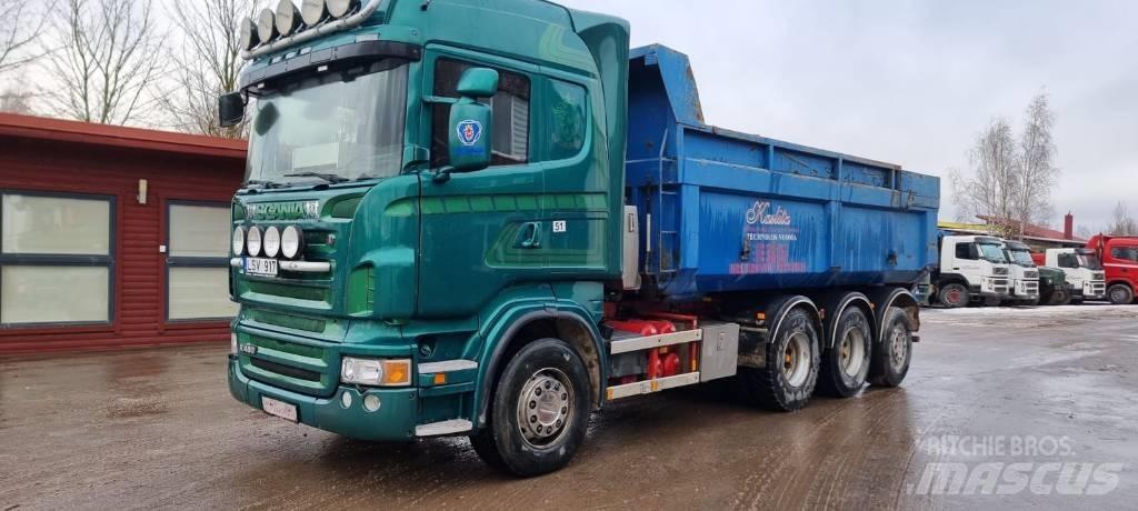 Scania R 480 Liftdumper biler