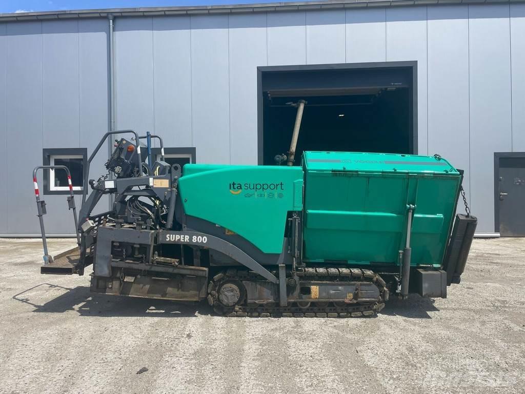Vögele Super 800 Asfaltutleggere