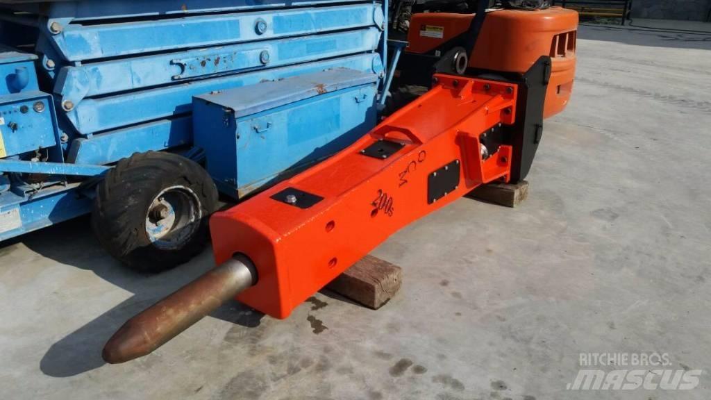 OCM 200s Hydrauliske hammere