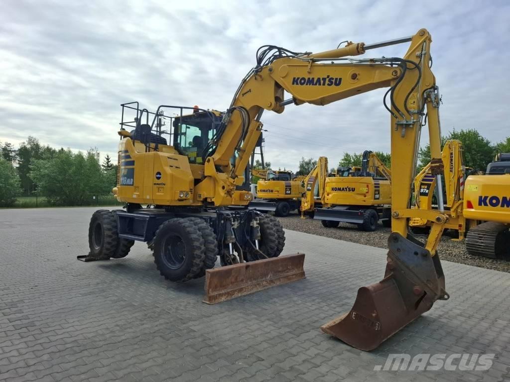 Komatsu PW 118MR-11 Hjulgravere