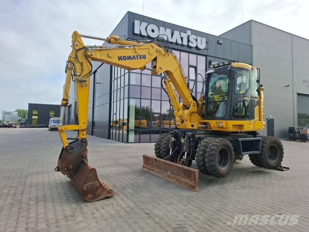 Komatsu PW 118MR-11 Hjulgravere
