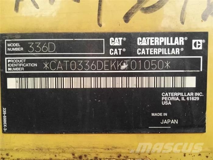 CAT 336 D Beltegraver