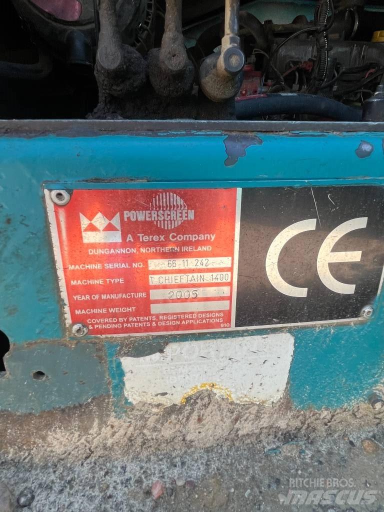 PowerScreen 1400 Mobile sikteverk
