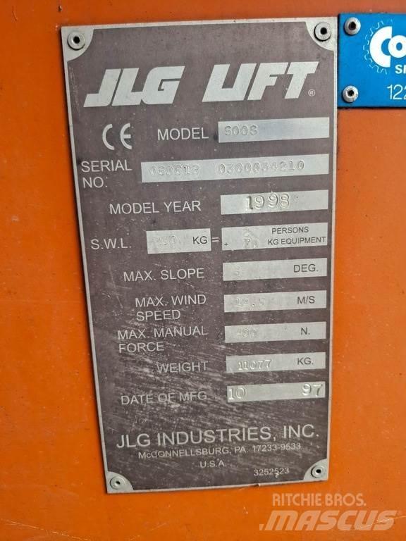 JLG 600s Teleskop bomlifter