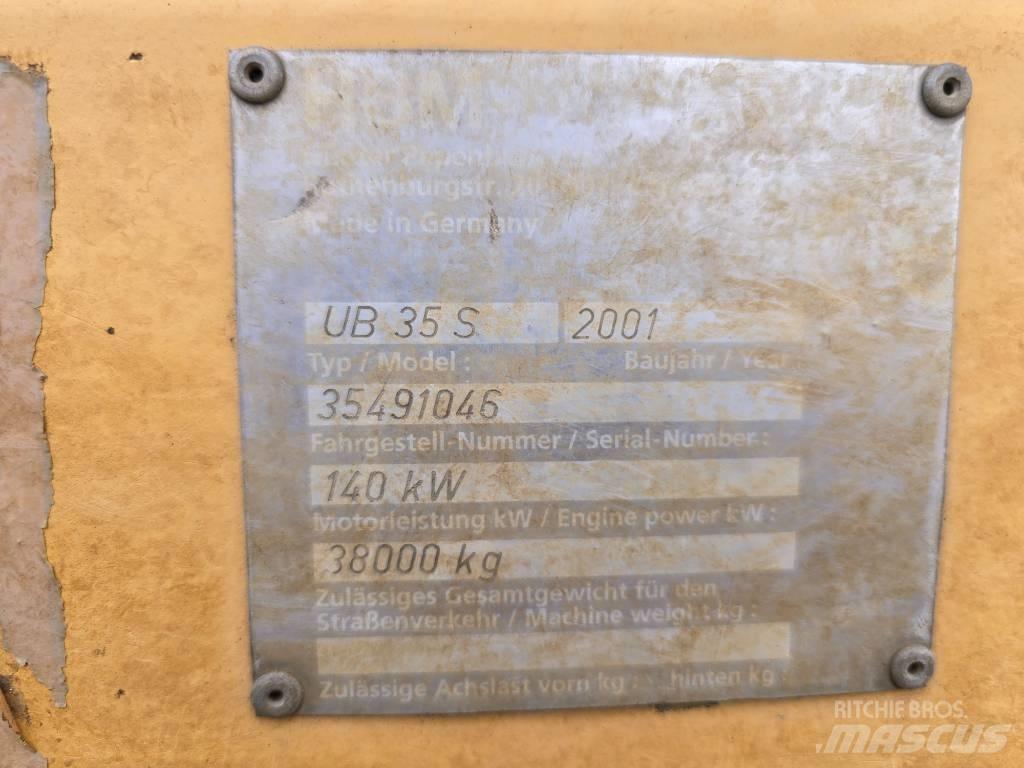 Nobas UB 35S Kabeldrevet Gravemaskin