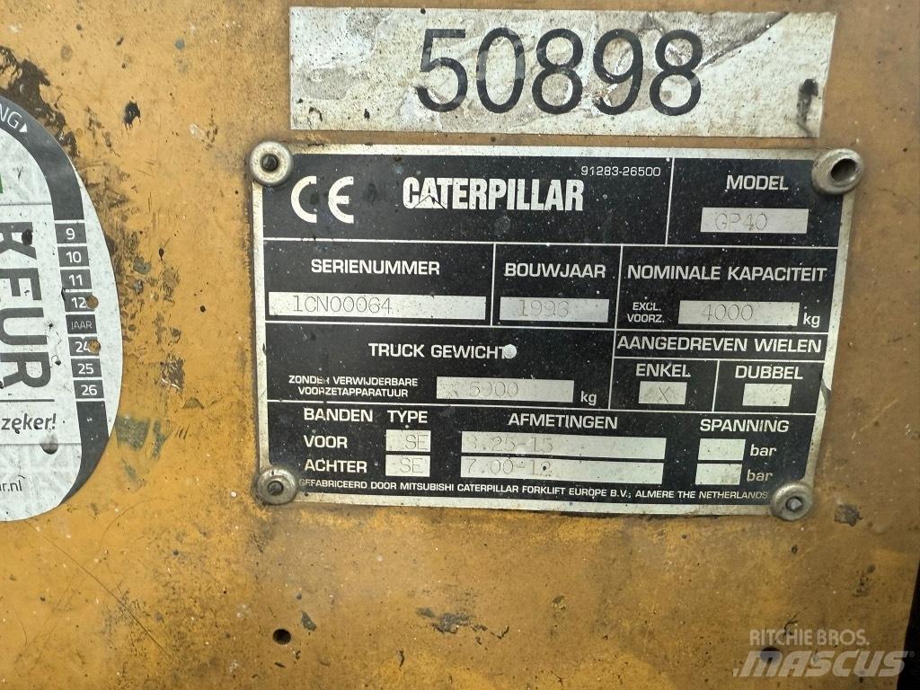 CAT GP 40 Propan trucker