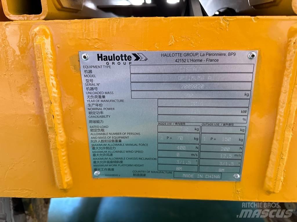 Haulotte OPTIMUM 8 Sakselifter