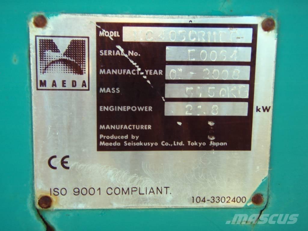 Maeda MC 405 CRME Beltegående Kran