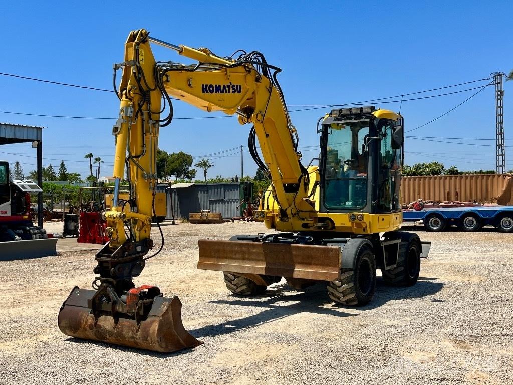 Komatsu PW 98 MR Hjulgravere