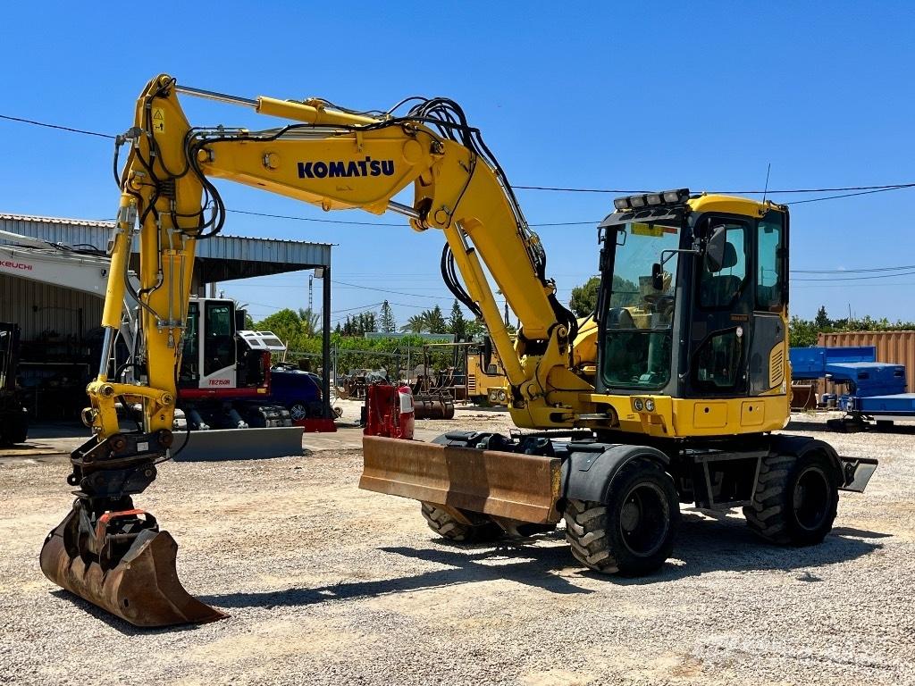 Komatsu PW 98 MR Hjulgravere