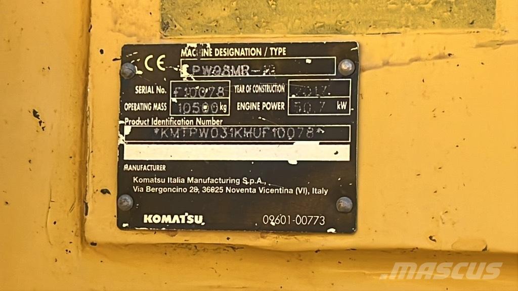 Komatsu PW 98 MR Hjulgravere