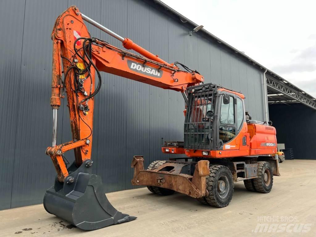 Doosan DX210W Hjulgravere