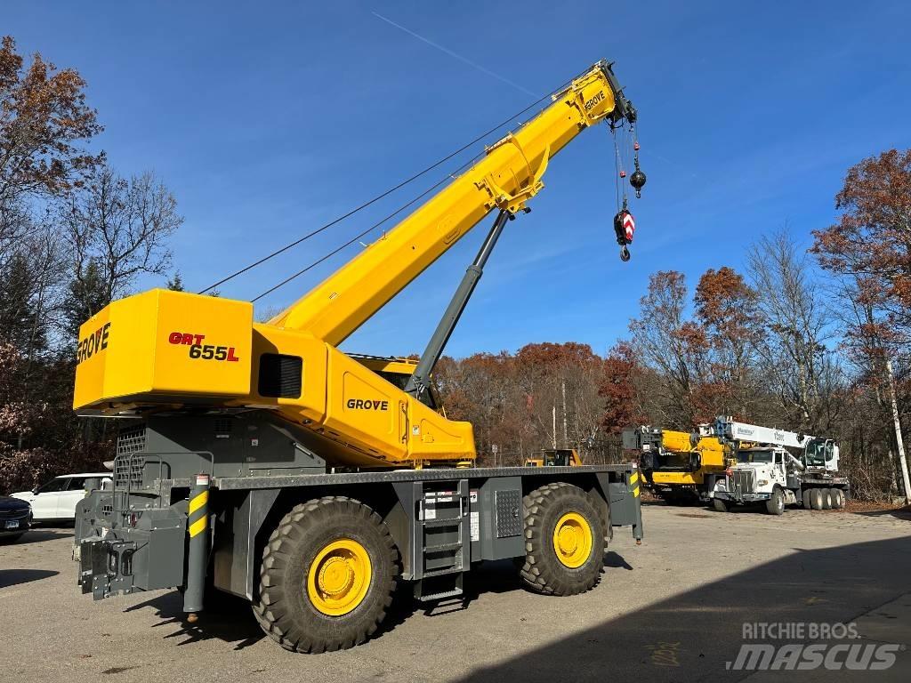 Grove GRT655L Røff terreng kraner