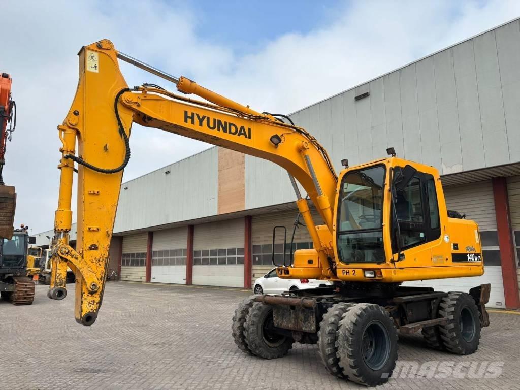 Hyundai 140W-7 Hjulgravere
