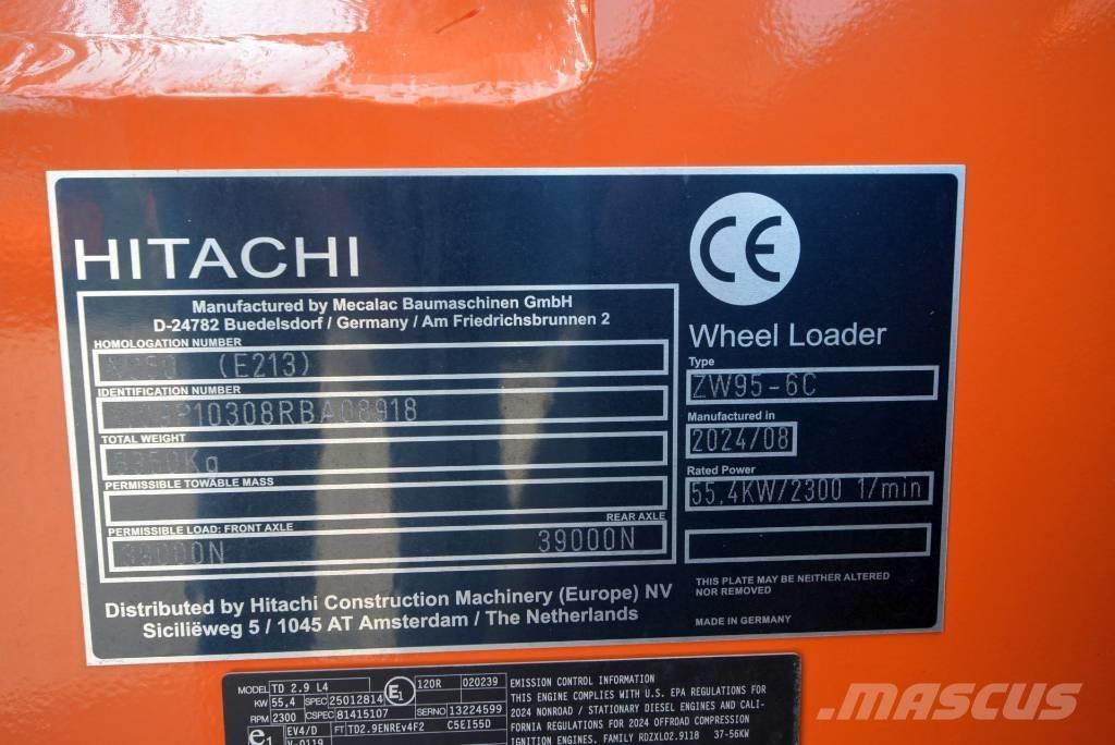 Hitachi ZW 95-6 C Hjullastere