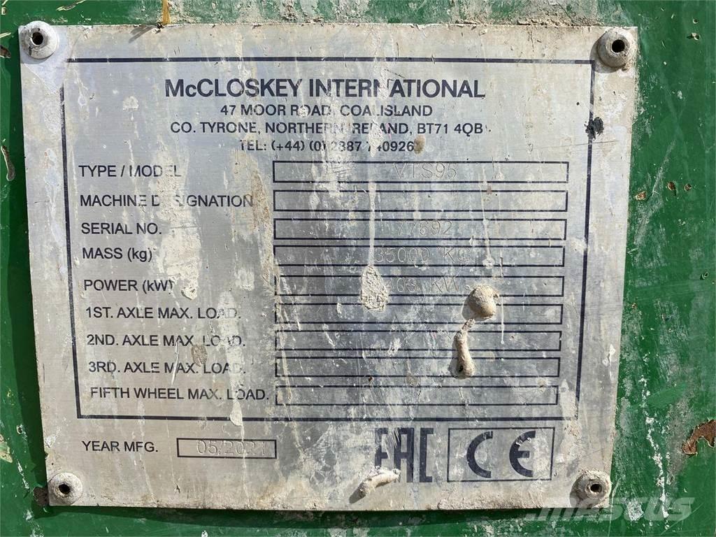 McCloskey VTS95 Mobile knuseverk