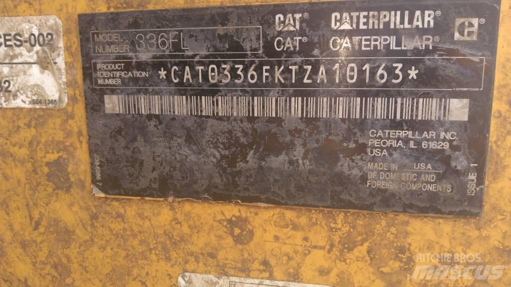 CAT 336 F L Beltegraver