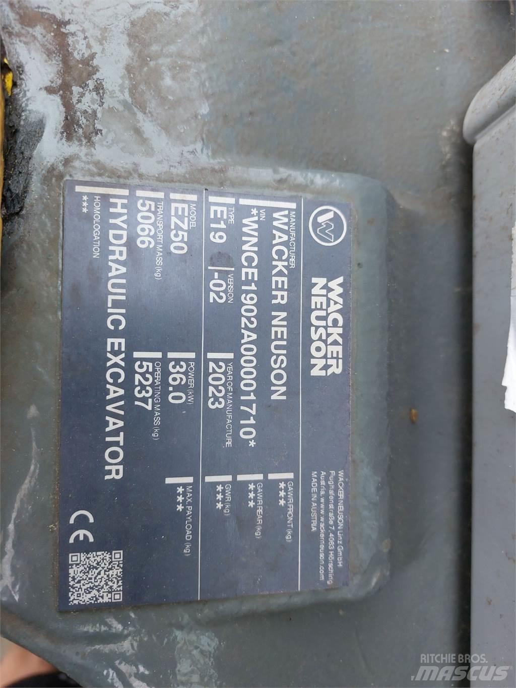 Wacker Neuson EZ50 Beltegraver