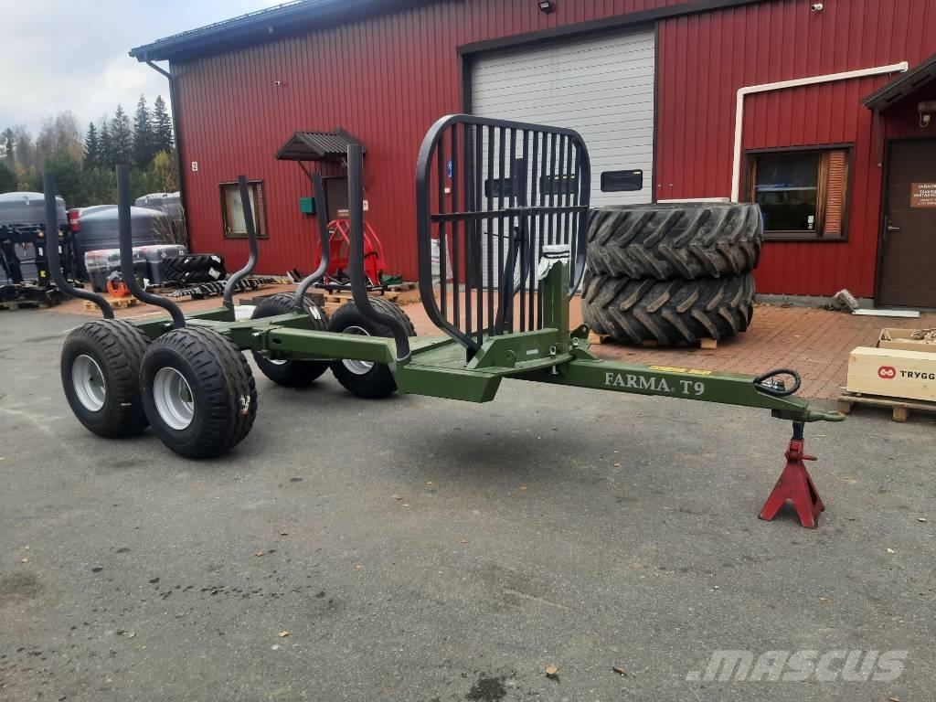 Farma T9 metsävaunu Tømmerhengere