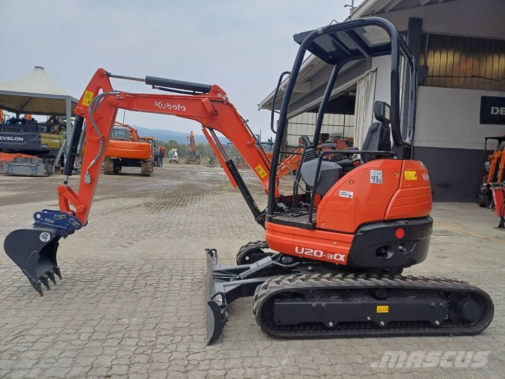 Kubota U 20-3 Minigravere <7t