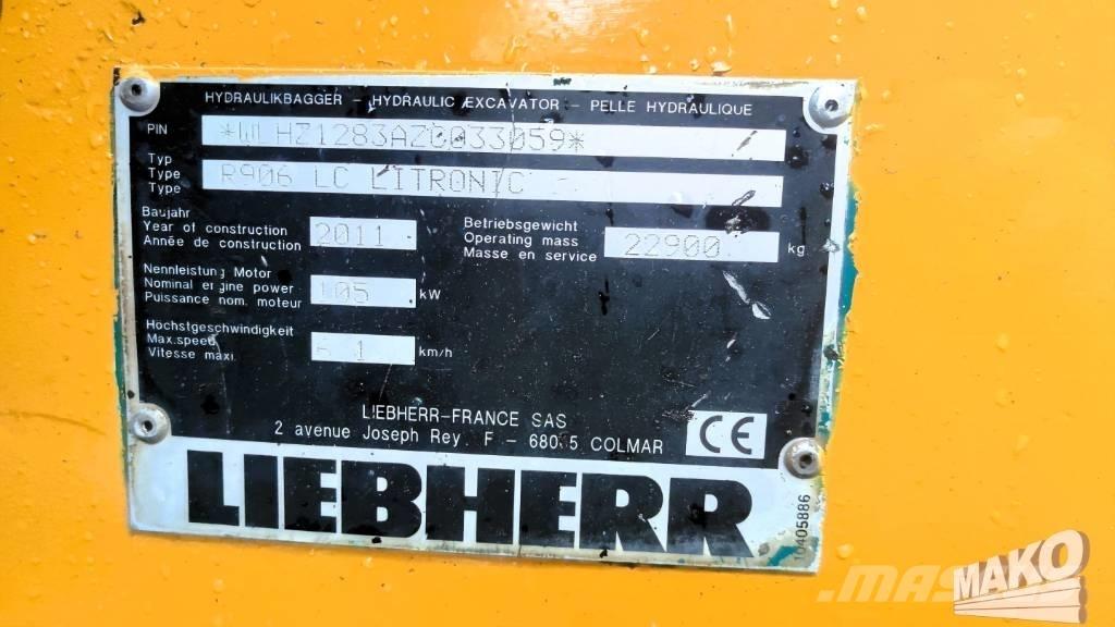 Liebherr R 906 LC Beltegraver