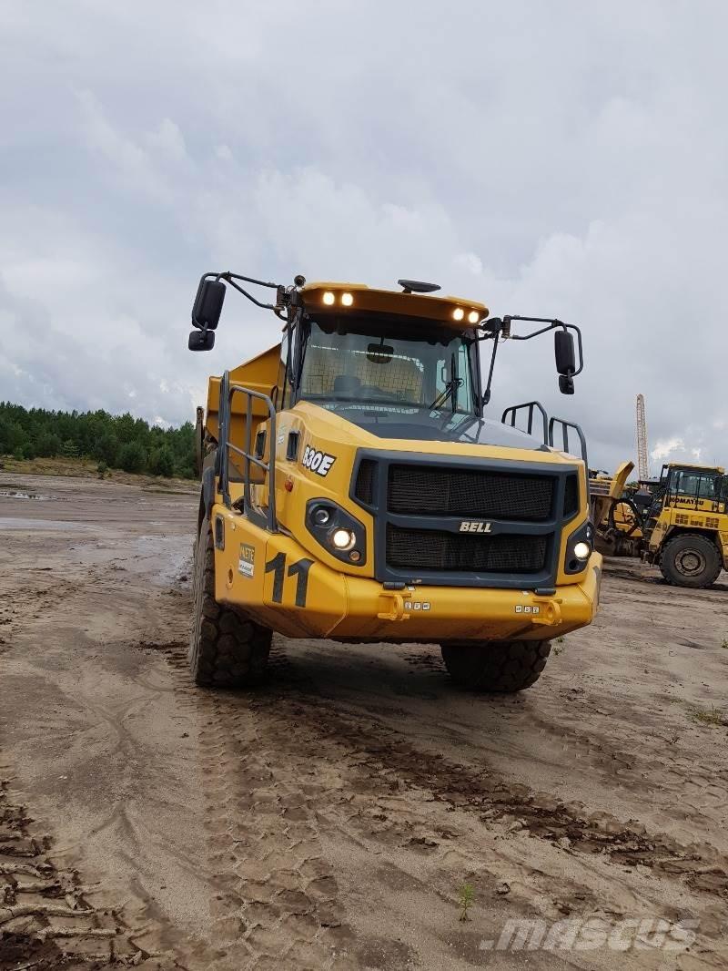 Bell B30 E Rammestyrte Dumpere