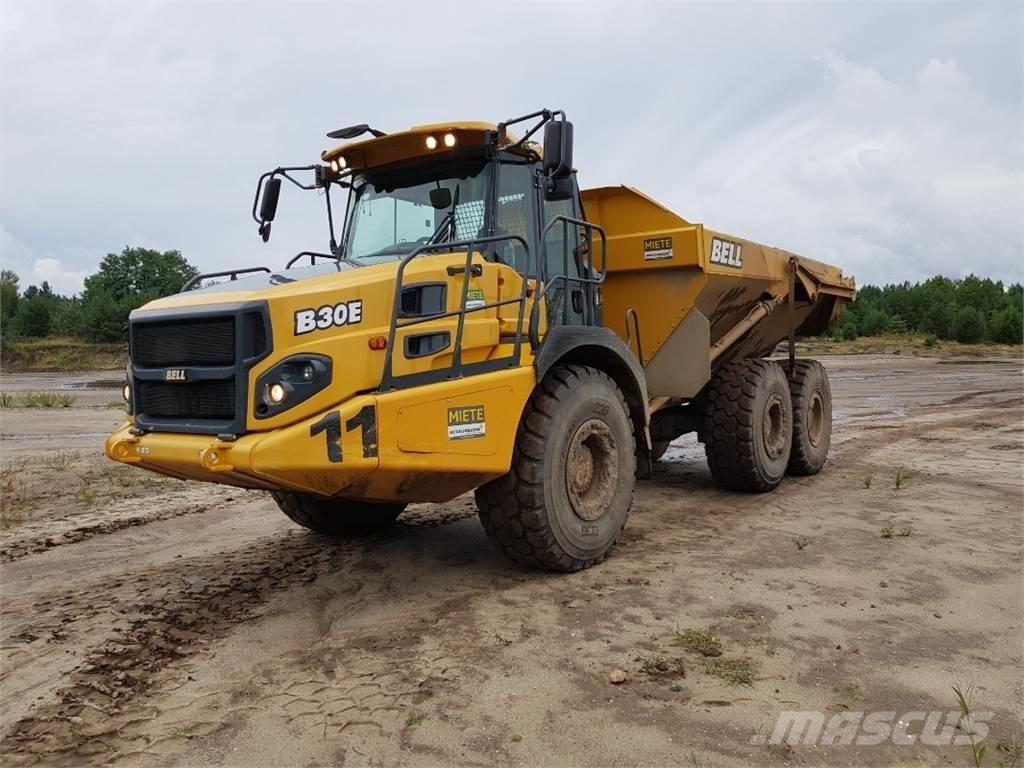 Bell B30 E Rammestyrte Dumpere