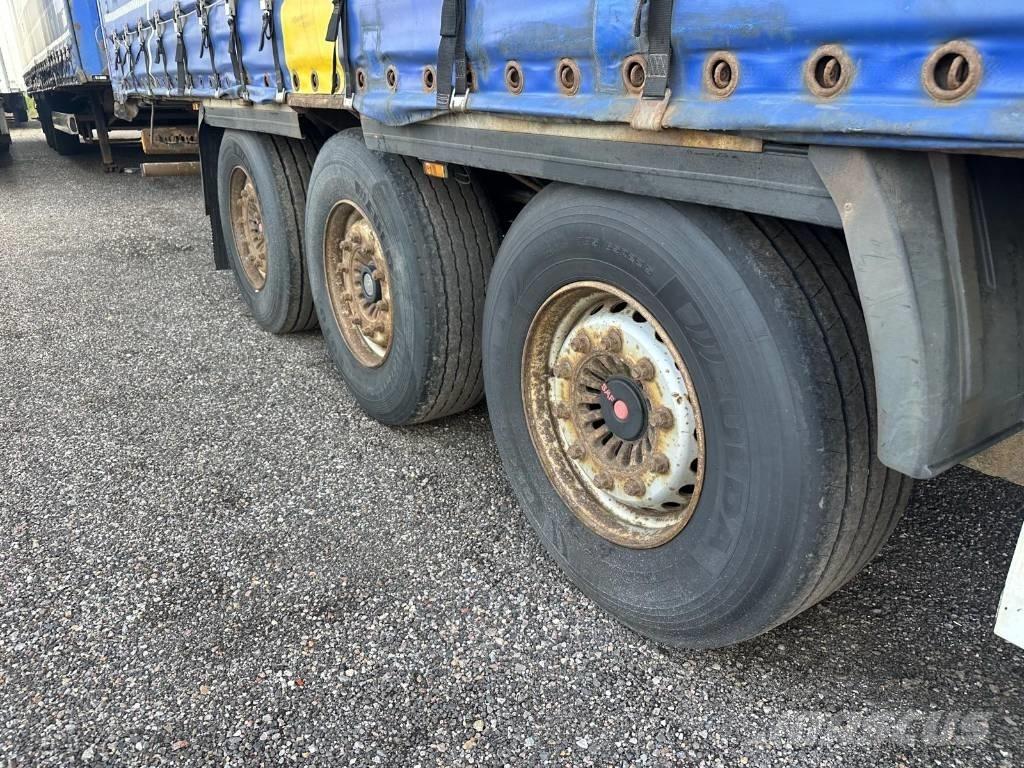 Krone SD serie 8354 Kapell trailer/semi