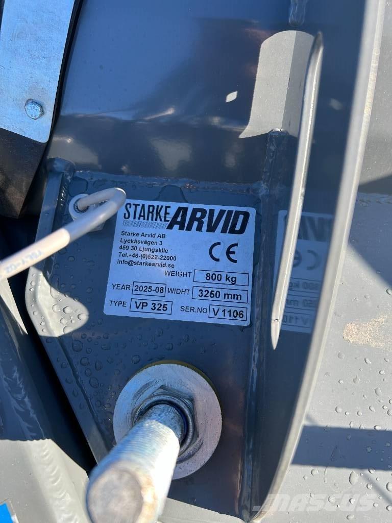 Fjärås 325 vikplog Tråkkemaskiner