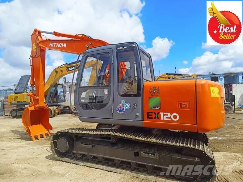 Hitachi EX 120 Beltegraver