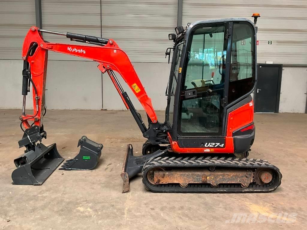Kubota U 27-4 Minigravere <7t